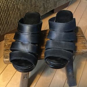 Black Dansko sandals